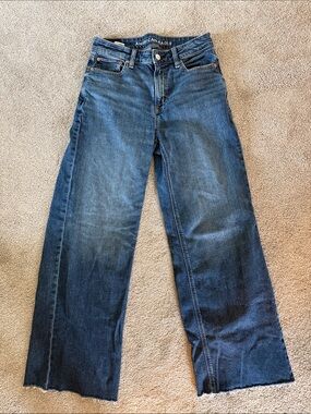 High waisted Wide-Leg Jean